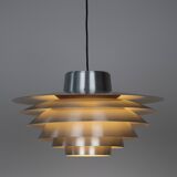 Danish vintage pendant lamp Verona by Svend Middelboe, Lyfa, 1962