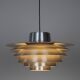 Vintage Danish pendant lamp Verona by Svend Middelboe, Lyfa, 1962