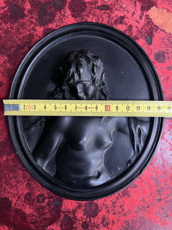 2 médaillons de Clodion - reproduction du Louvre