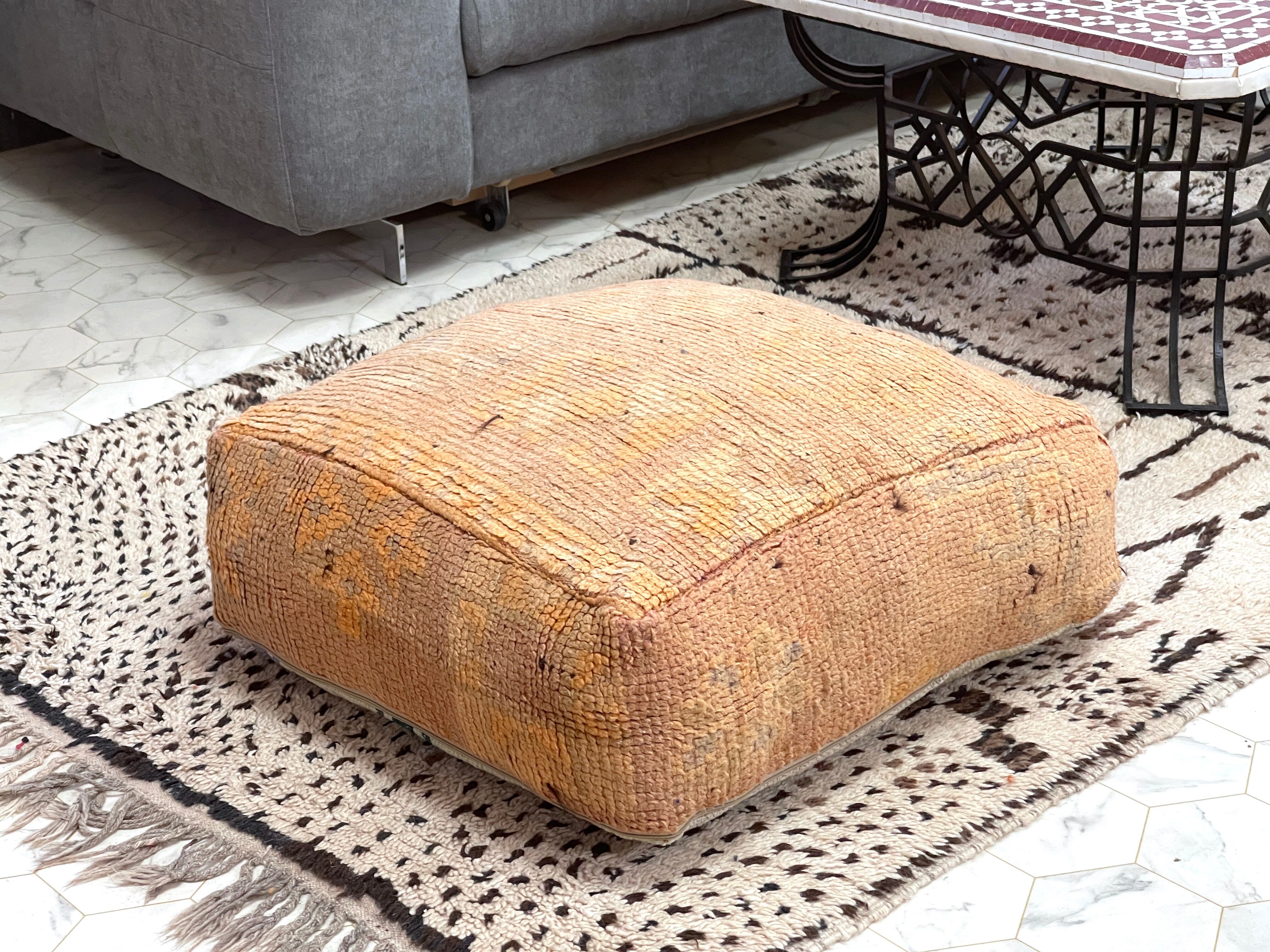 Moroccan Kilim Pouf