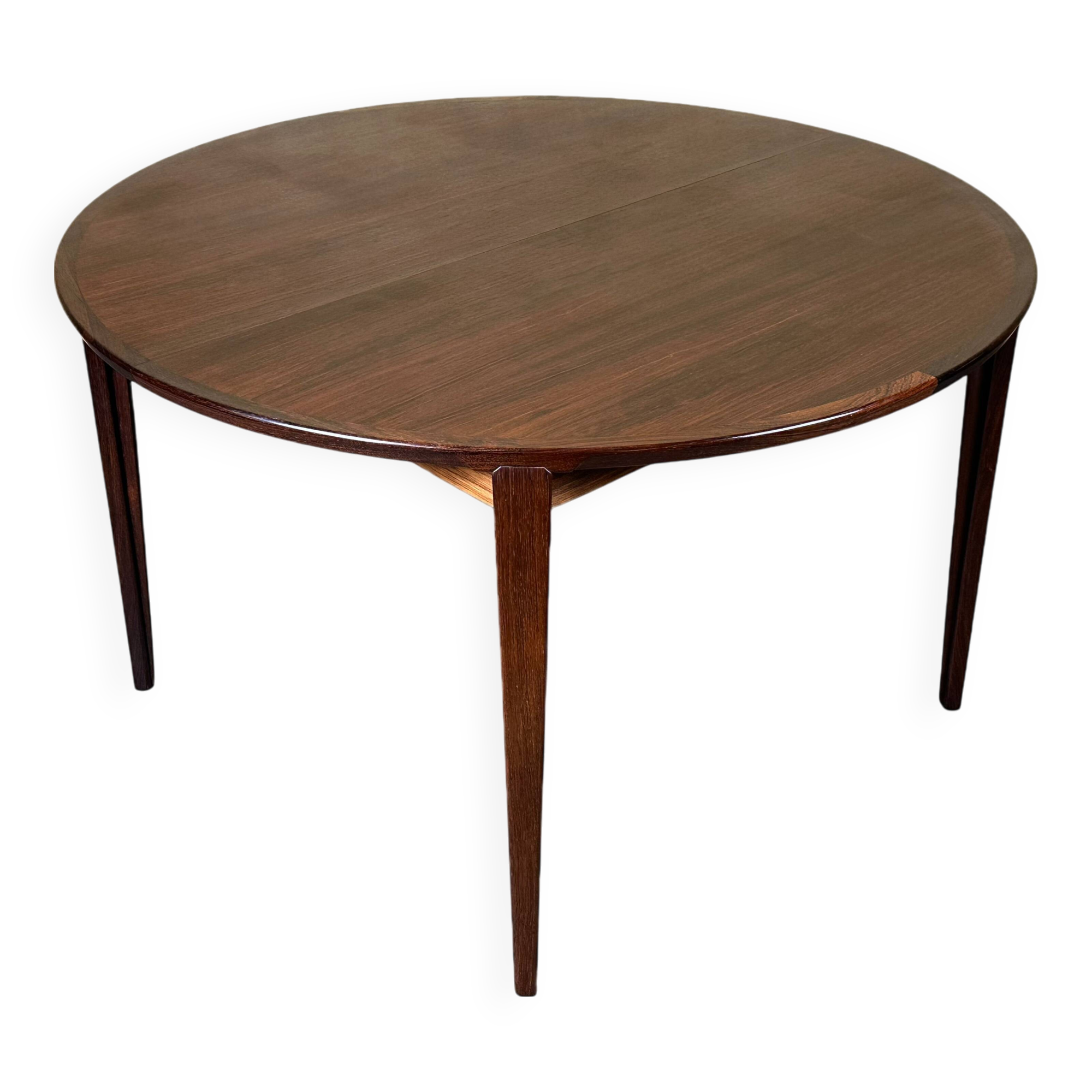 1960s/1970s Rio Rosewood Dining Table by Henry Rosengren Hansen