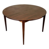 Table de salle à manger en palissandre de Rio des années 1960/1970 par Henry Rosengren Hansen