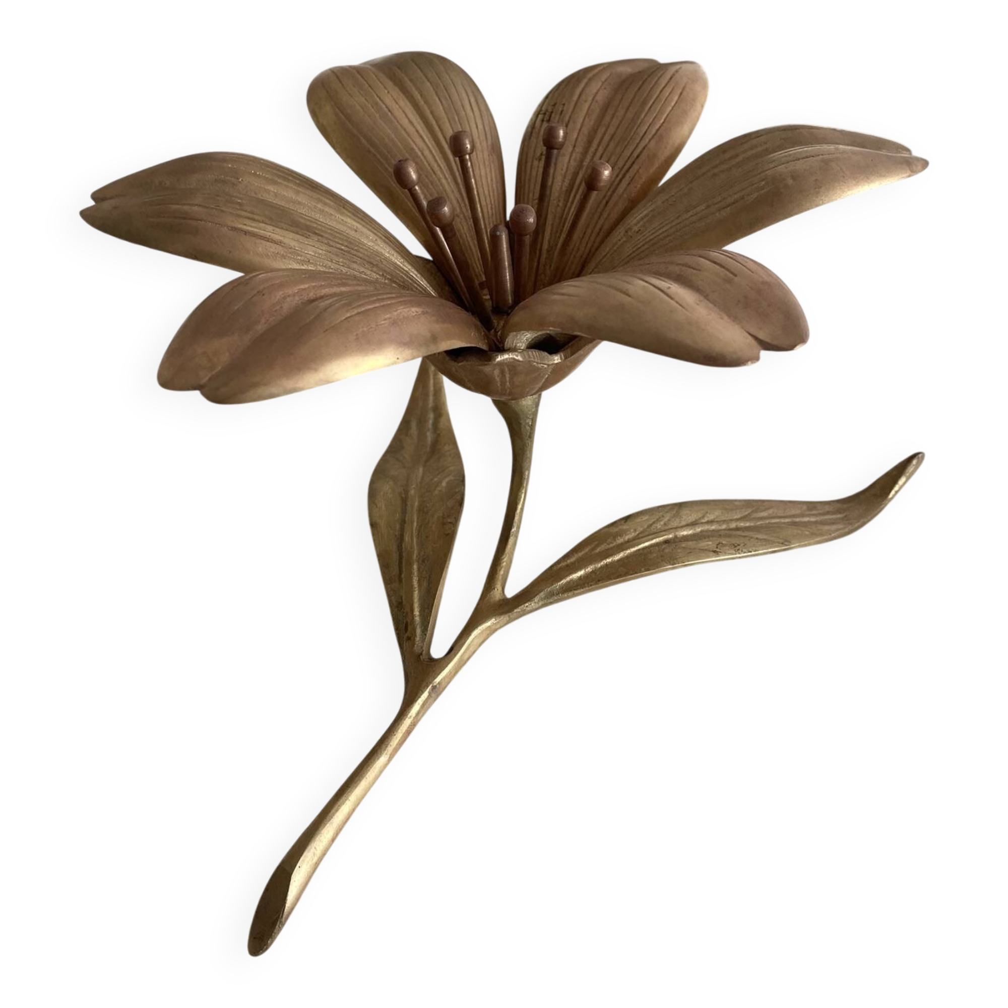 Brass flower, ashtray petals from the 60s-70s.