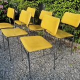 Series of six vintage chairs Soudexvinyl