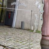 Louis XV sculpted bistro brasserie mirror 1960 200x100cm