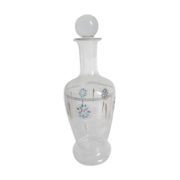 Carafe en verre émaillé
