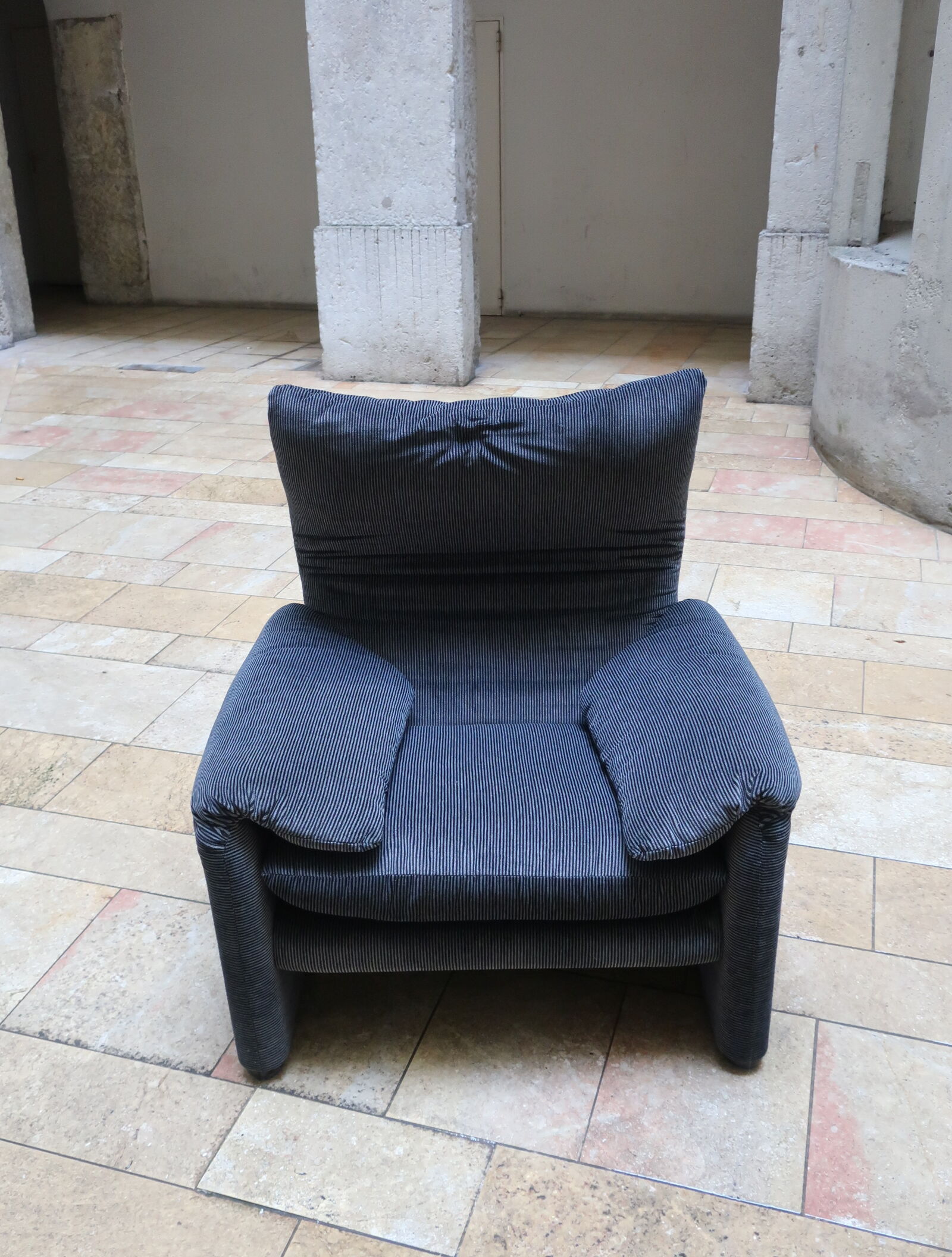 Maralunga chair of the 2000s edition Cassina