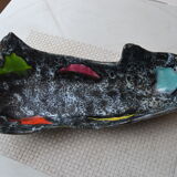 Fruit cup Vallauris signed LUC (Auguste Lucchesi, then Damiano) year 1950/1960