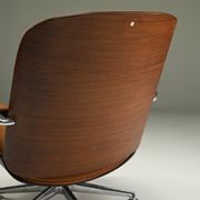 Lounge chair by Ennio Fazioli for MIM Roma, 1950s Italy.