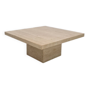 Table Basse Carrée italienne - 1980s