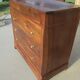 Chest of drawers L.Philippe in solid walnut