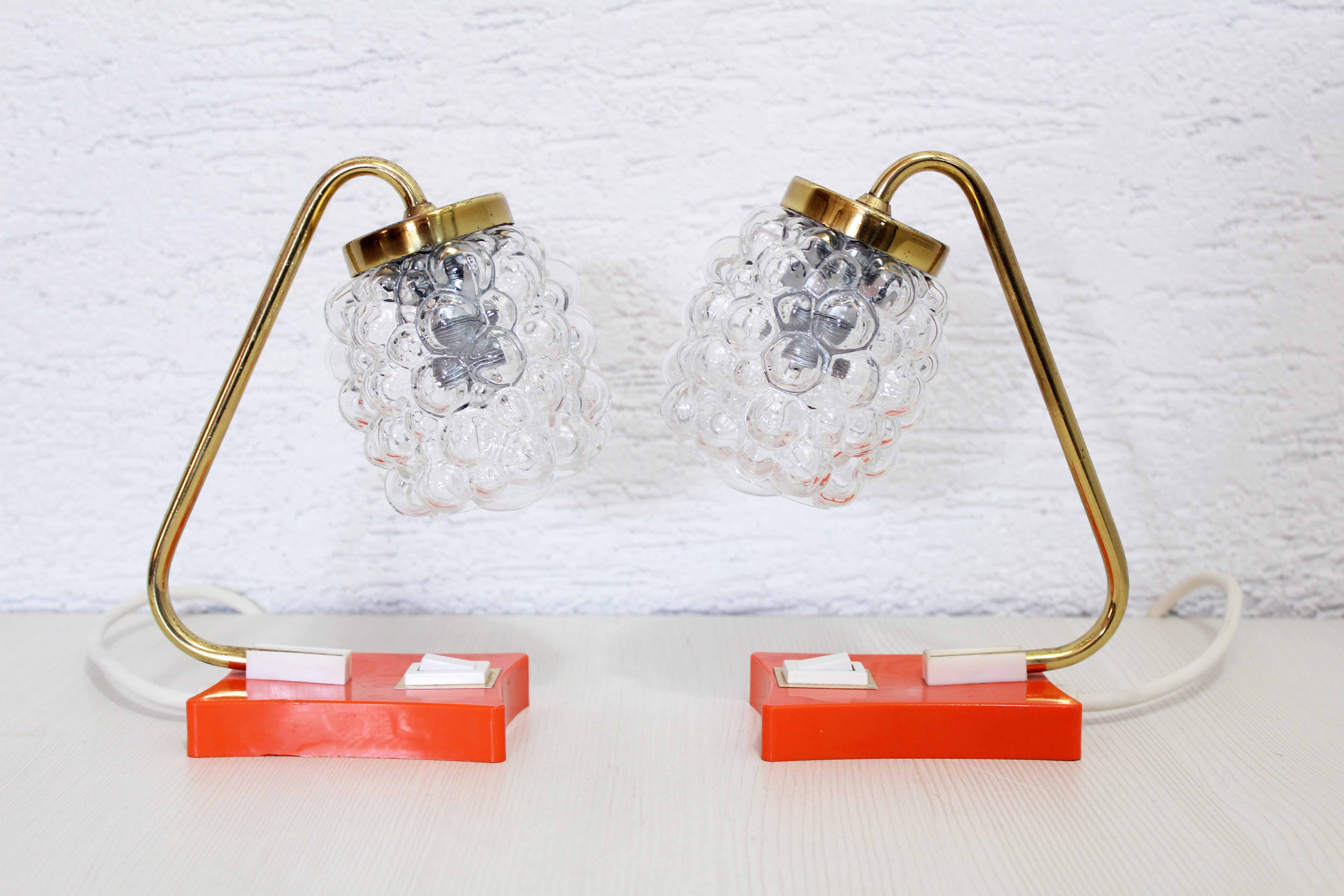Paire de lampes de chevets
