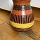 Vintage signed ceramic vase dimensions: height - 22 cm - diameter - 15 cm