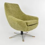 Swivel shell armchairgreen Khaki
