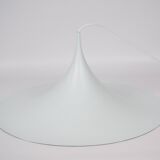 Danish vintage Semi pendant lamp by Bonderup and Thorup, 1968