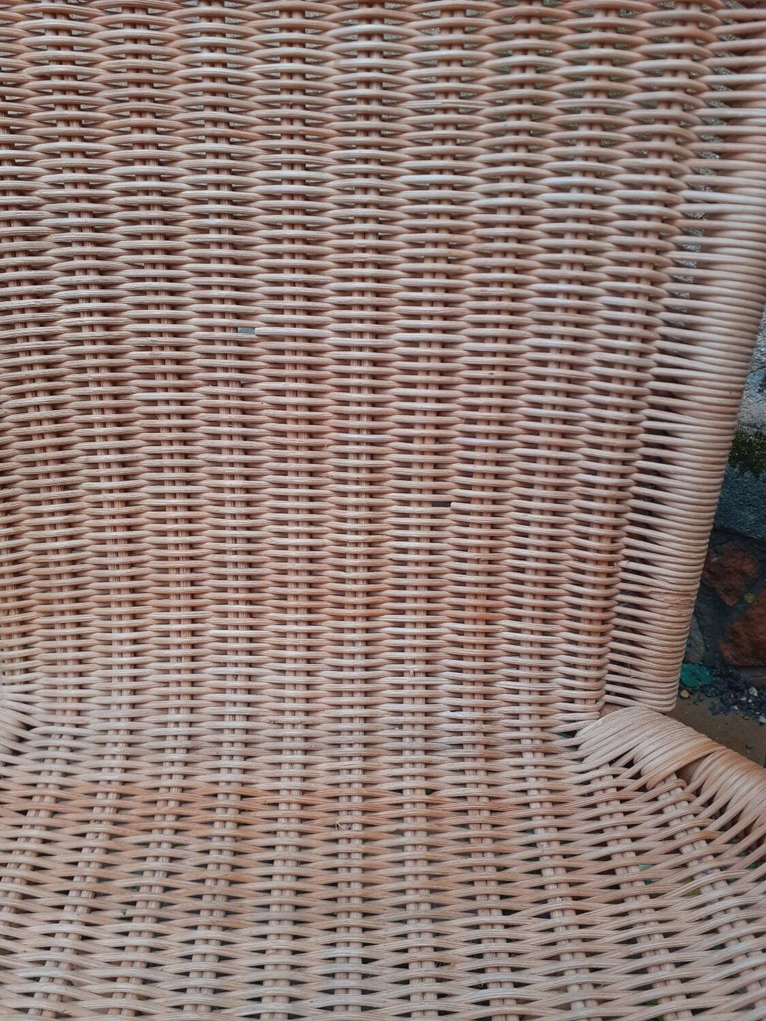 Rattan armchair from the 70s