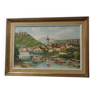 Huile sur toile signée