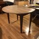 Vintage folding table in solid oak