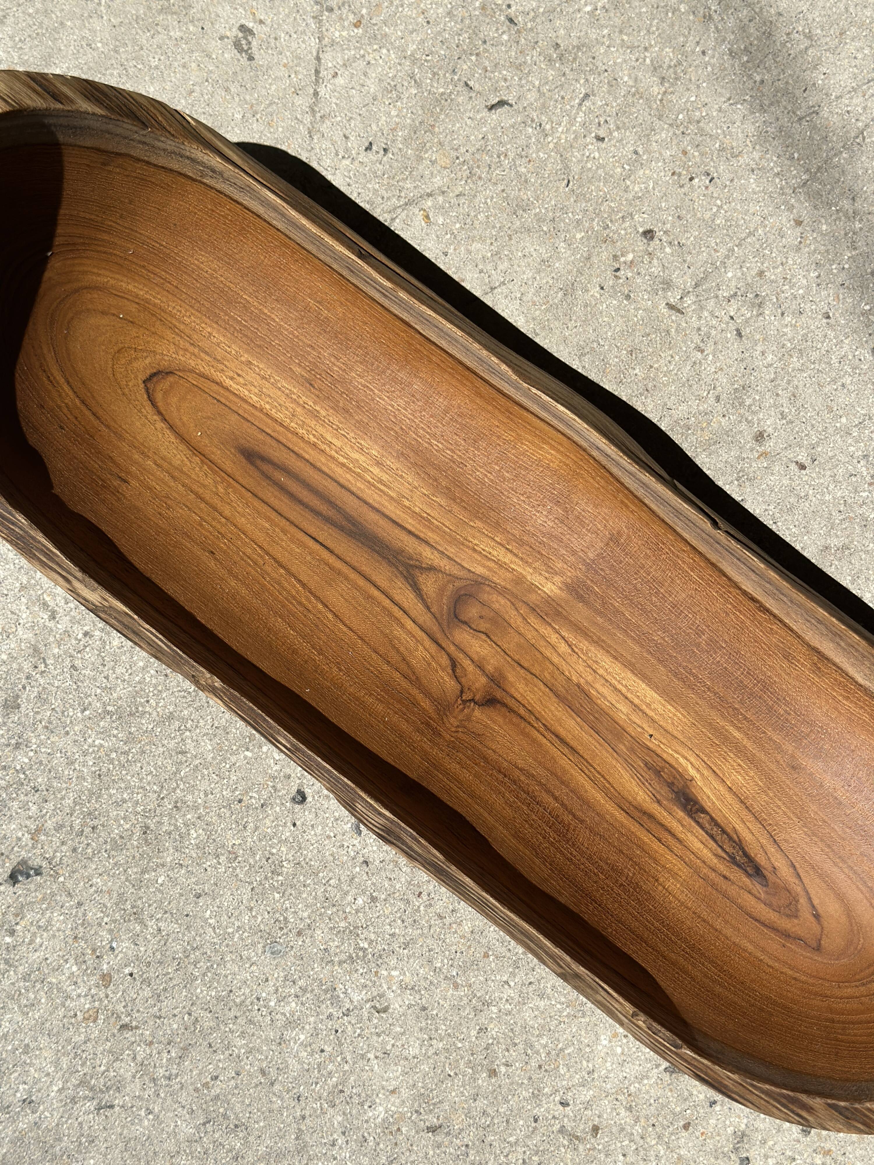 Organic monoxyl teak cut L:50cm