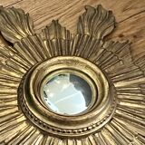 Miroir oeil de sorcière - bois - Très bon état