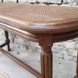 Large Louis XVI style piano stool
