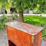 19th Century Transition Style Marquetry Storage Unit