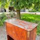 19th Century Transition Style Marquetry Storage Unit