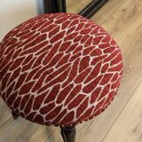 Tabouret de piano Napoléon III