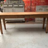 Old oak brewery table