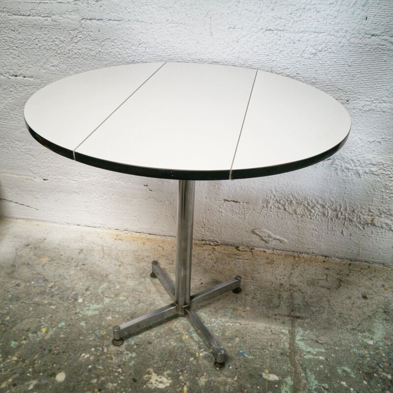 Vintage kitchen table with flap
