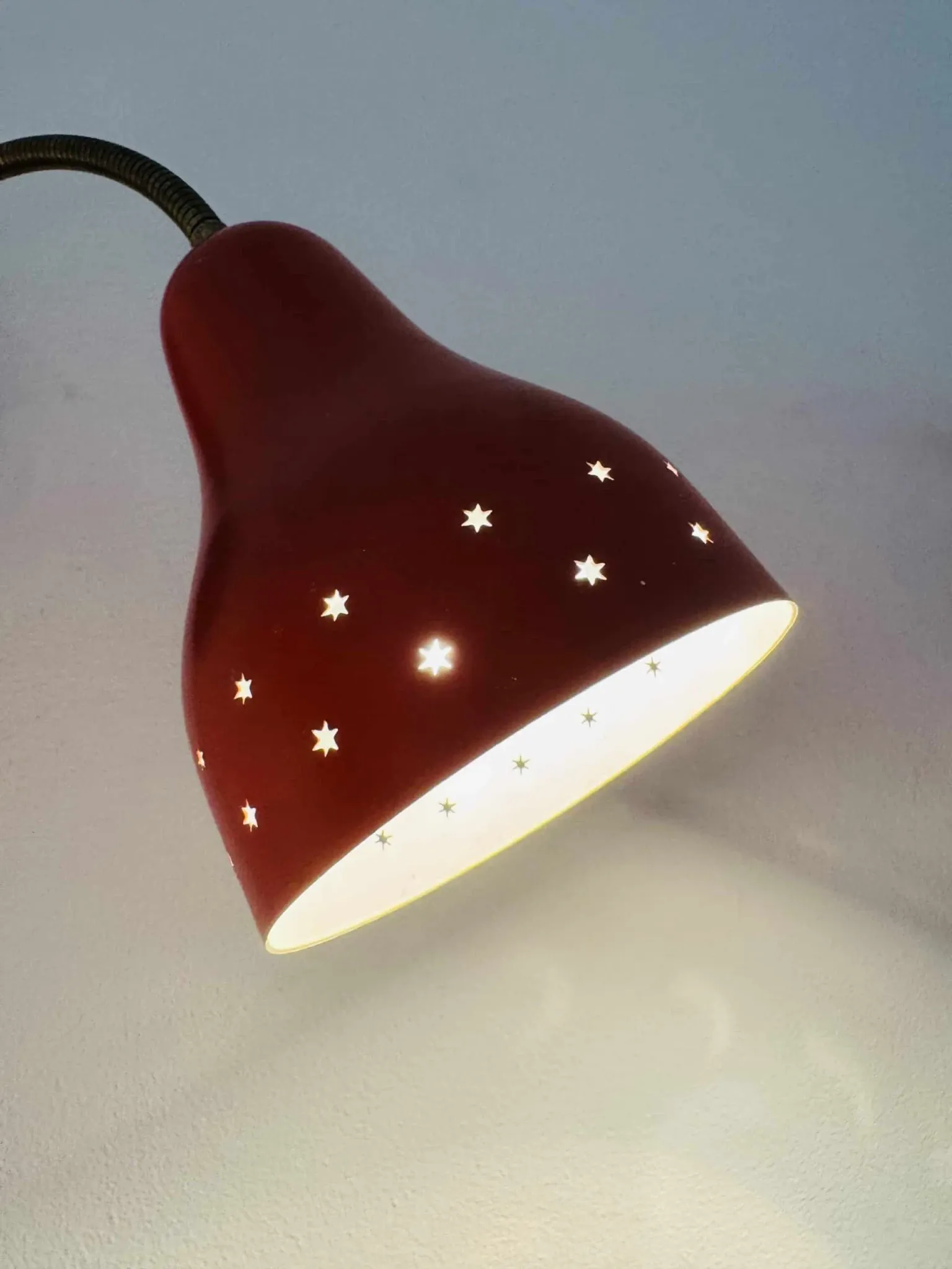 3-Armed Wall Lamp By H. Busquet For Hala Zeist, The Netherlands, 1950S