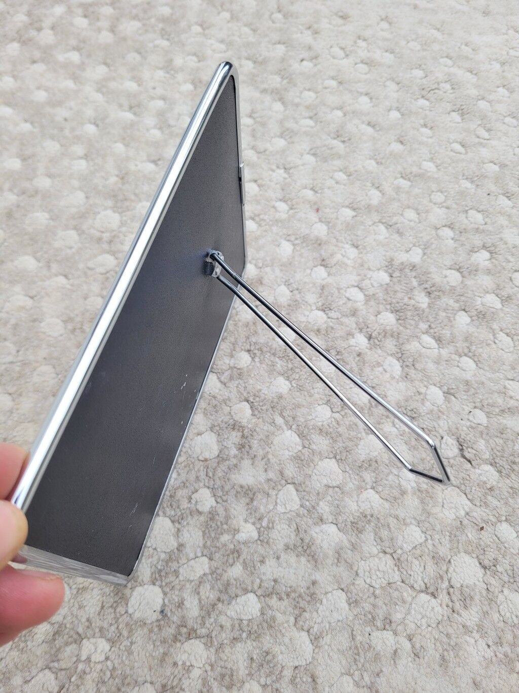 Small vintage barber mirror 13x18cm