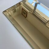 Bevelled mirror 29.5 x 64.5 cm