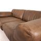 De Sede DS-76 leather double sofa bed, 1970