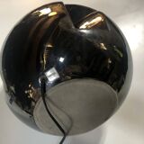 Grande Lampe Vintage • Faïence Émaillée • Louis Drimmer • Space Age • 1960