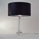 Lampe en cristal Saint Louis, signée, années 1950 environ, française