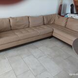 5/7 seater corner sofa in full grain leather