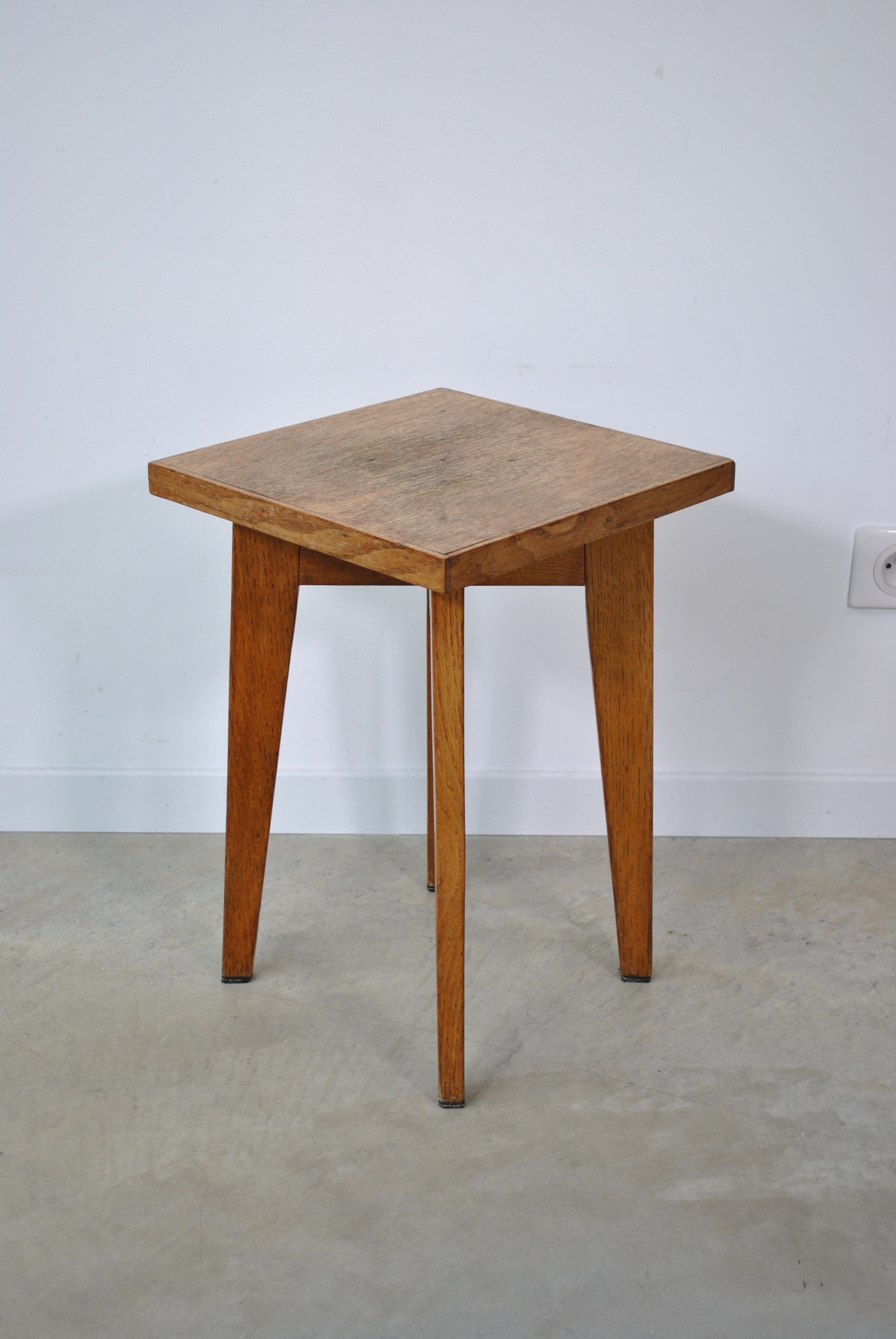 1950 oak side table