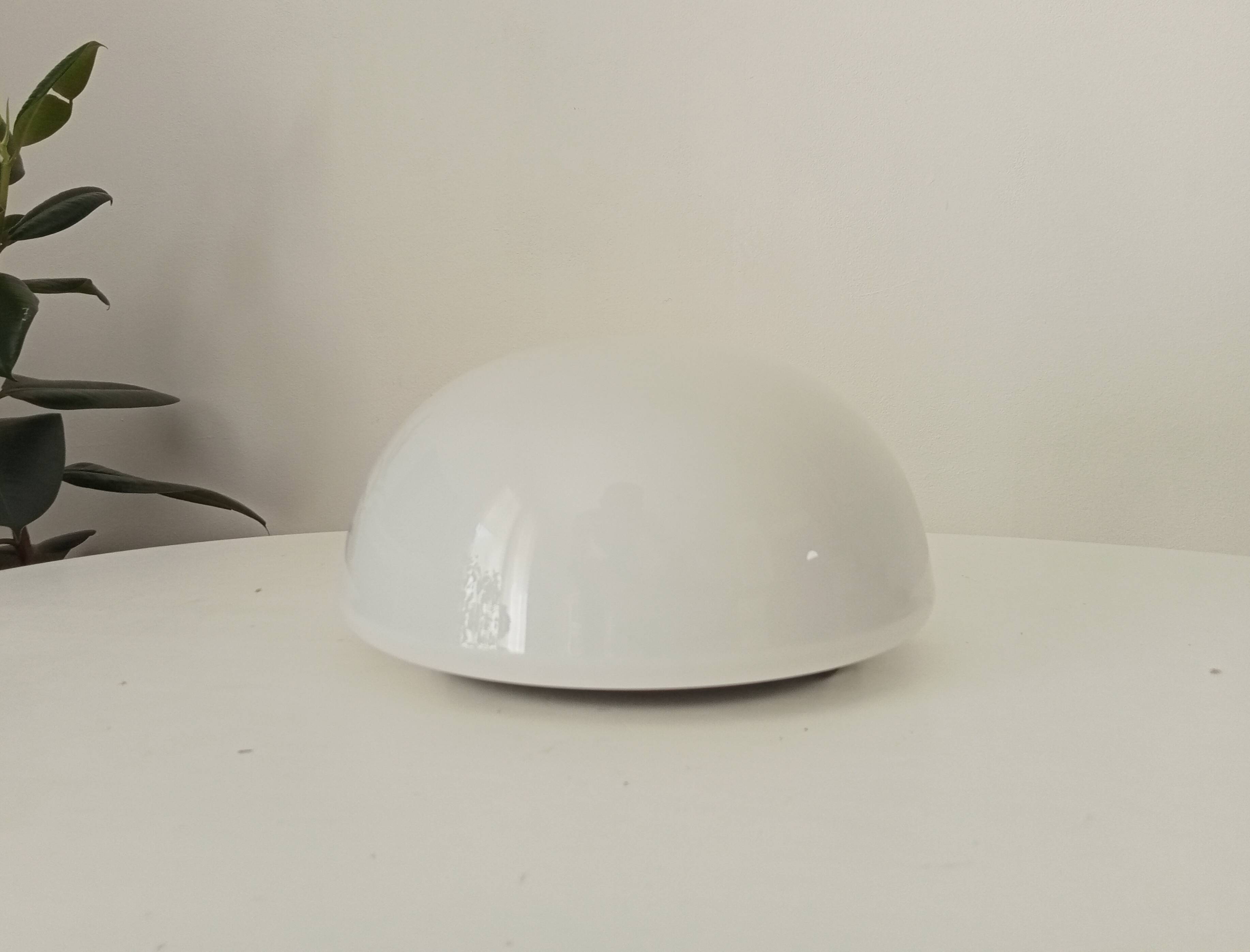 Vintage opaline ceiling light from the 50s/60s