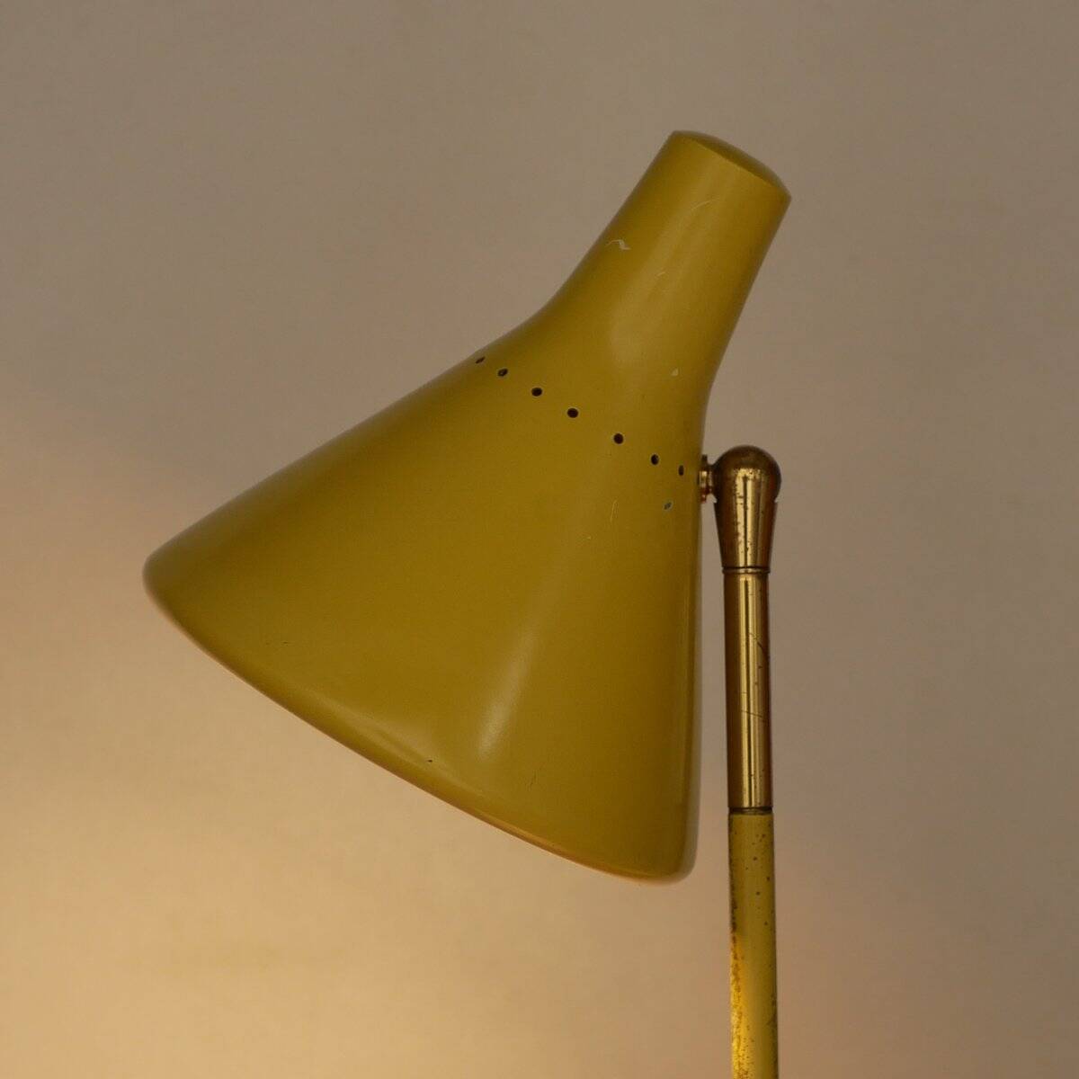 Mid-Century table lamp by Stilux Milano, Italy, 1950s.
