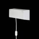 Rare Louis Poulsen wall lamp / 1960s / plexiglass / steel / Mid Century Danish Modern Design