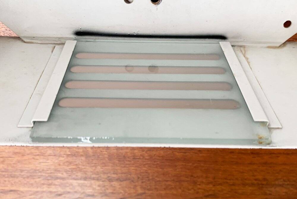 Minimalist wall lamp mid-century space, 1960s