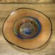 Cup, iridescent glassware, signature