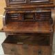Victorian mahogany library desk, circa 1820