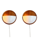 Wall lamps /wall sconce, pine wood / acryl marksljöd, sweden 1970s, pair