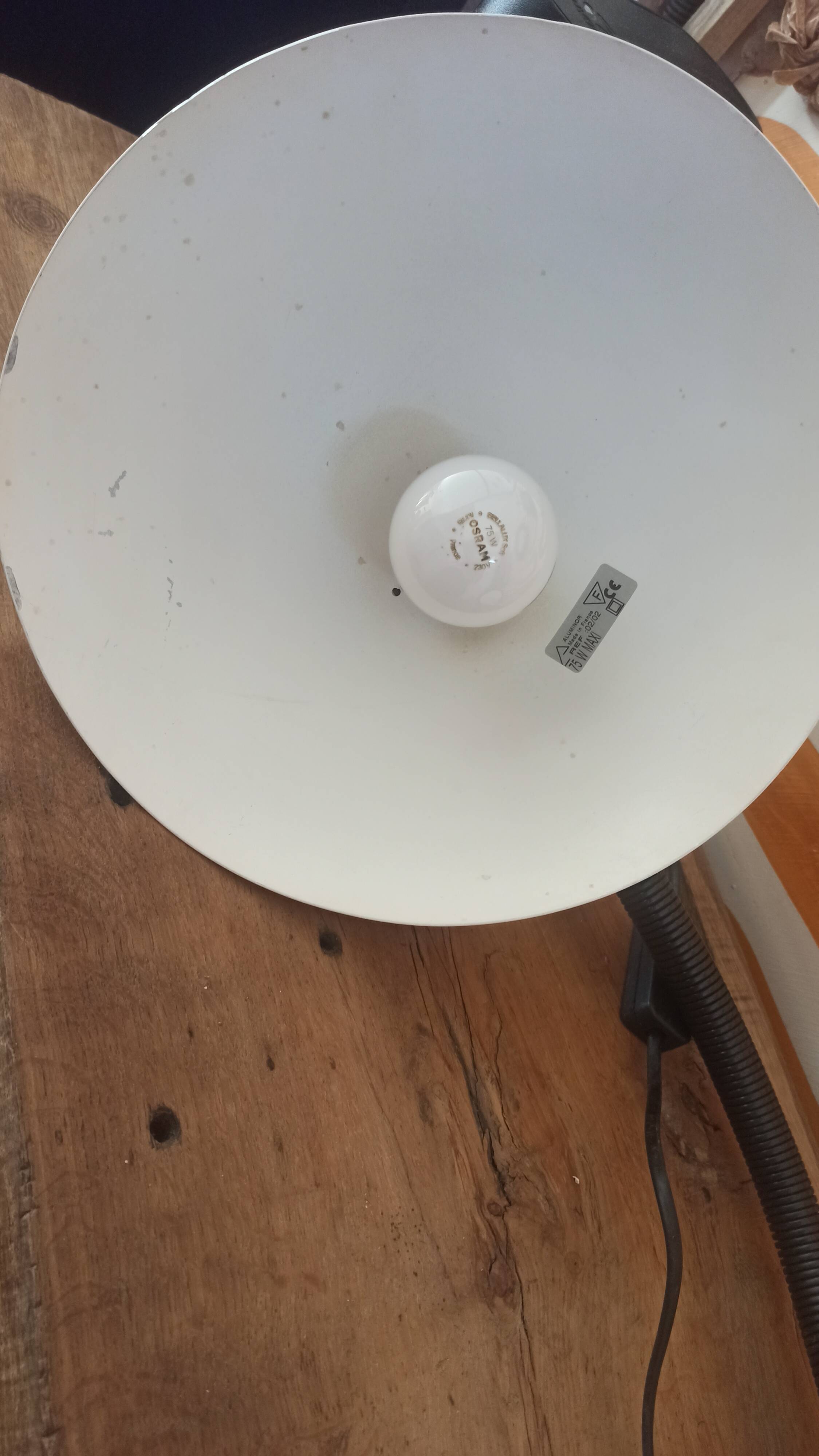Lampe de table/ bureau Aluminor