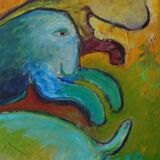 Lennart Lilja, Oil on Canvas, 1950s