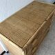 Vintage rattan chest of drawers