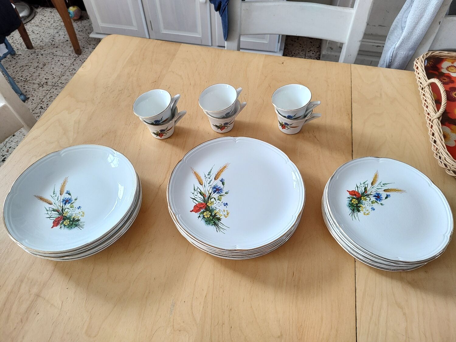 Service de table Moulin des Loups