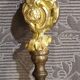 Bronze Gilt and Iron Fireplace Tool Set from the 19th Century